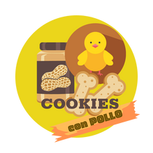 Cargar imagen en el visor de la galería, Galletas de crema de cacahuate con Pollo