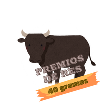 Cargar imagen en el visor de la galería, Premios de Res Para Perro - Proteína 100% (40gr)
