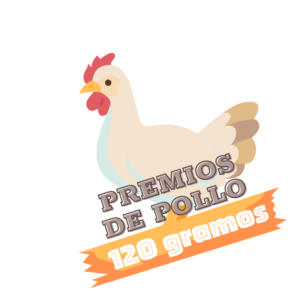 Premios de Pollo Para Perro - Proteína 100% (120gr)